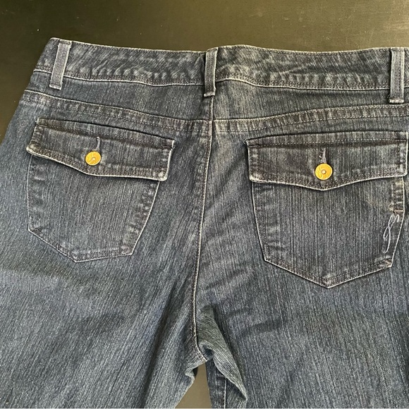 Style & Co Women’s Boot Cut Dark Wash Denim Jeans Size 12 - Picture 6 of 9
